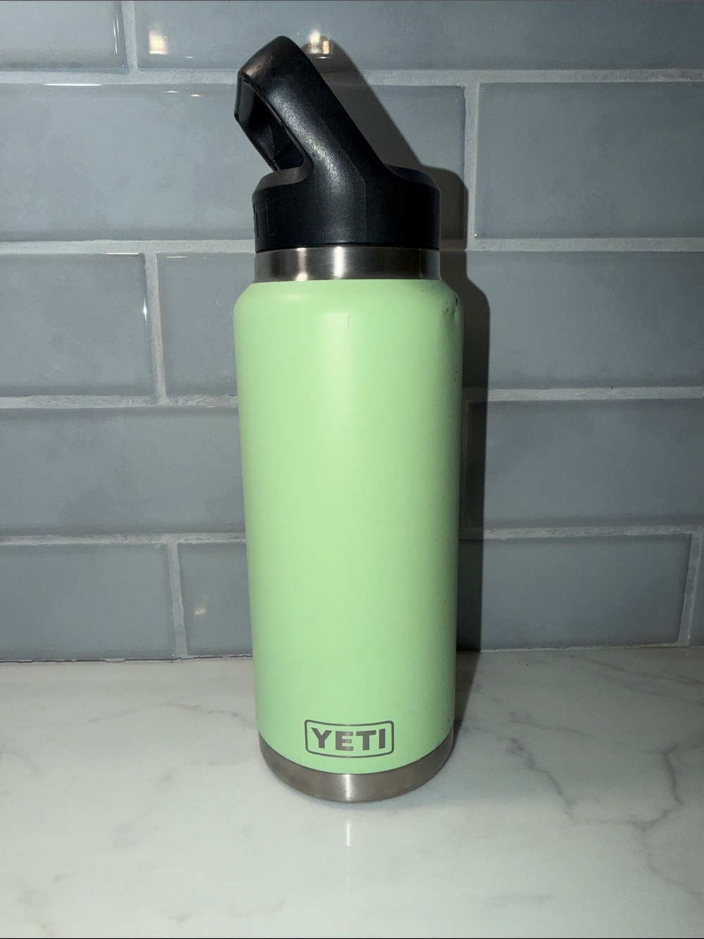 Yeti Rambler 36oz Water Bottle with Straw Lid